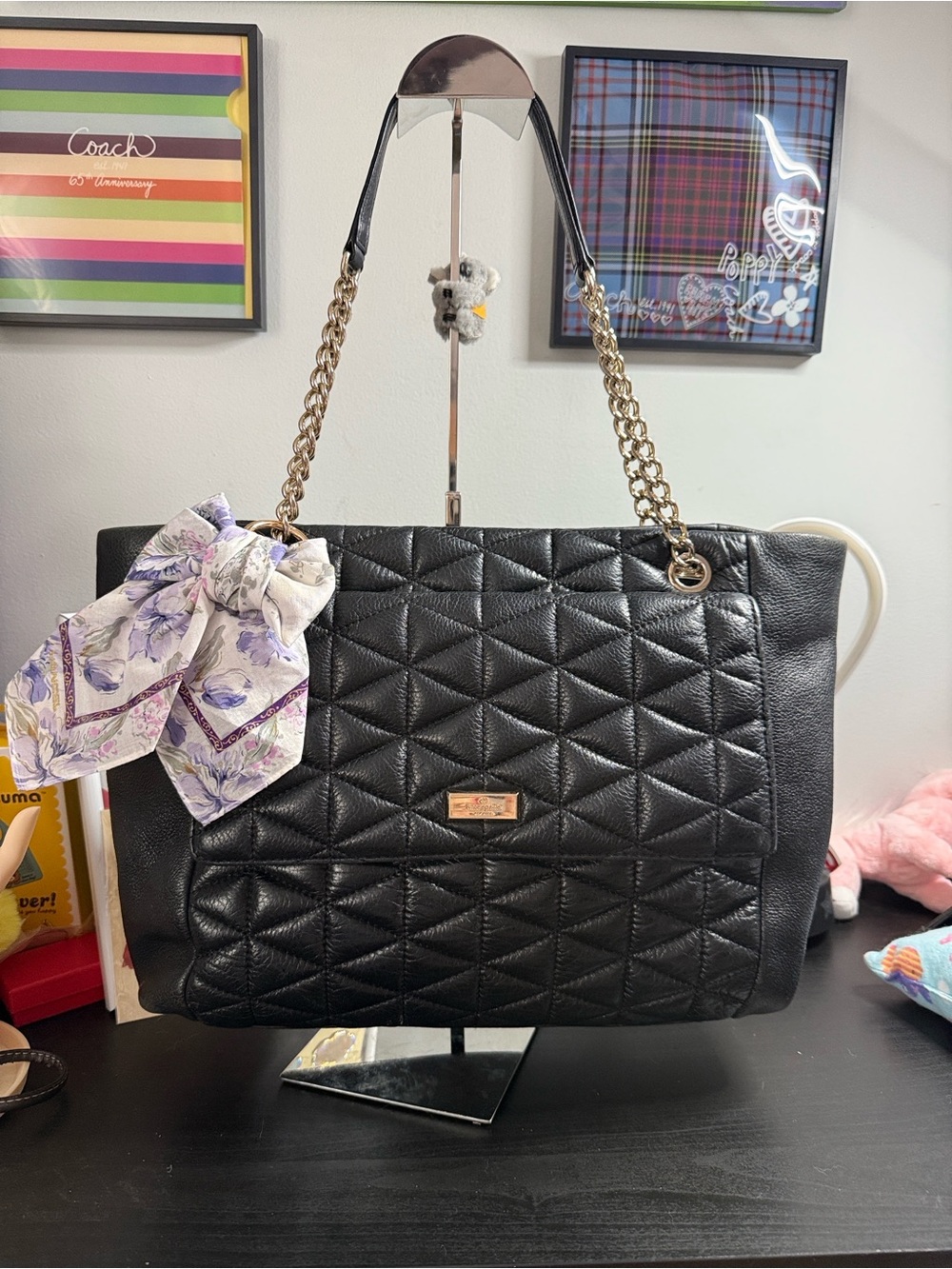 kate spade New York Willis Quilted Leather Tote